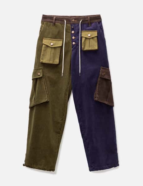 FRIED RICE Patchwork Cargo Pants