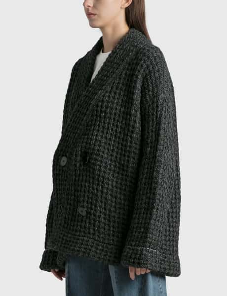MM6 Maison Margiela - ワッフルニット カーディガン | HBX - ハイプ 