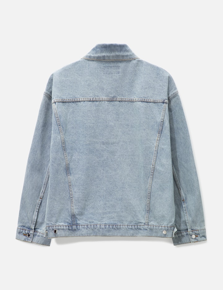 Shop Noon Goons Jailhouse Denim Jacket In Blue