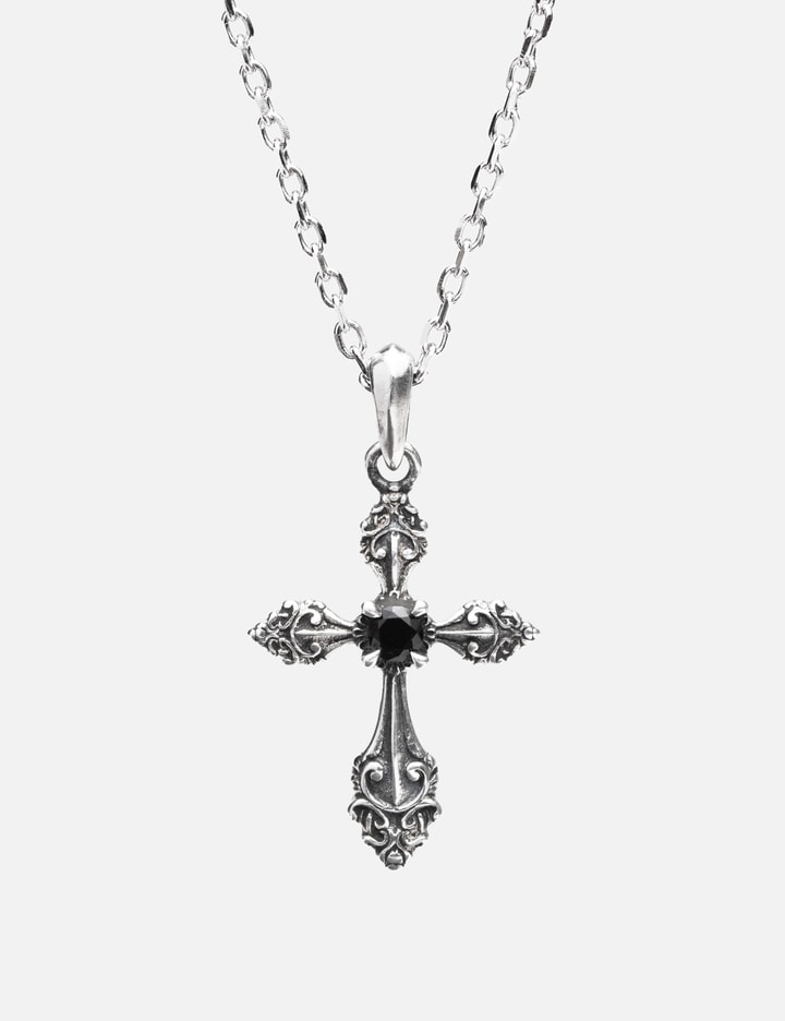 Oxidised Cross Pendant Necklace Placeholder Image