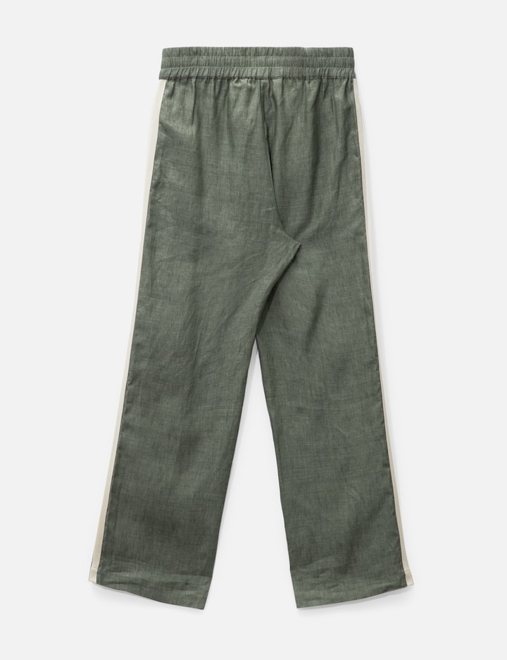 Shop Palm Angels Logo Track Pants In Green