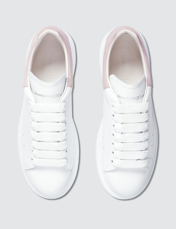Raised-sole Low-top Leather Trainers Placeholder Image