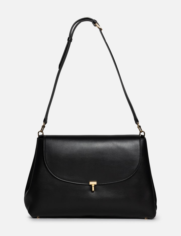 TOTEME T-Lock Leather Satchel