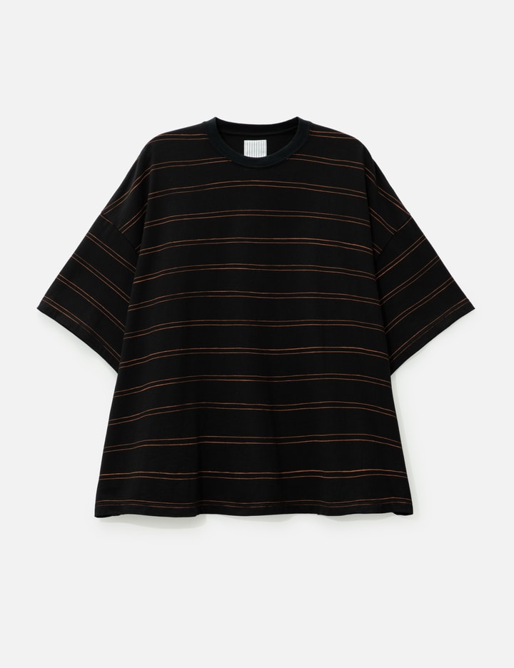 Oversized Striped Short Sleeve T-shirt Placeholder Image