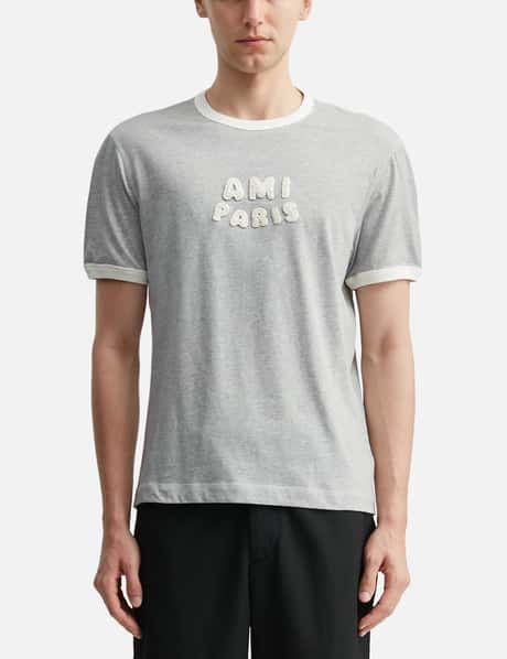 Cotton Ami Paris Knitted Patch T-Shirt view 10