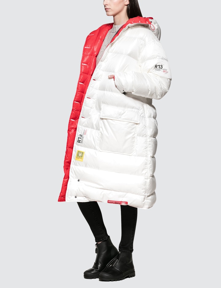 Long Anorak Reversible Puffer Jacket Placeholder Image