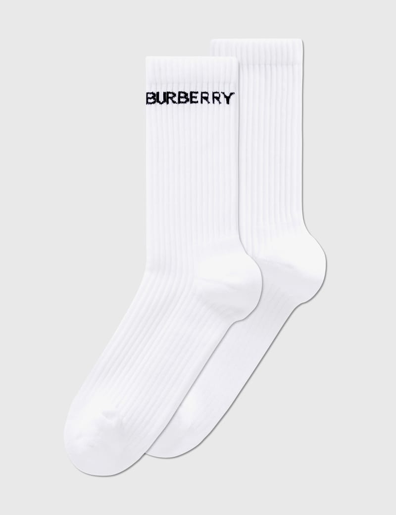 burberry white socks