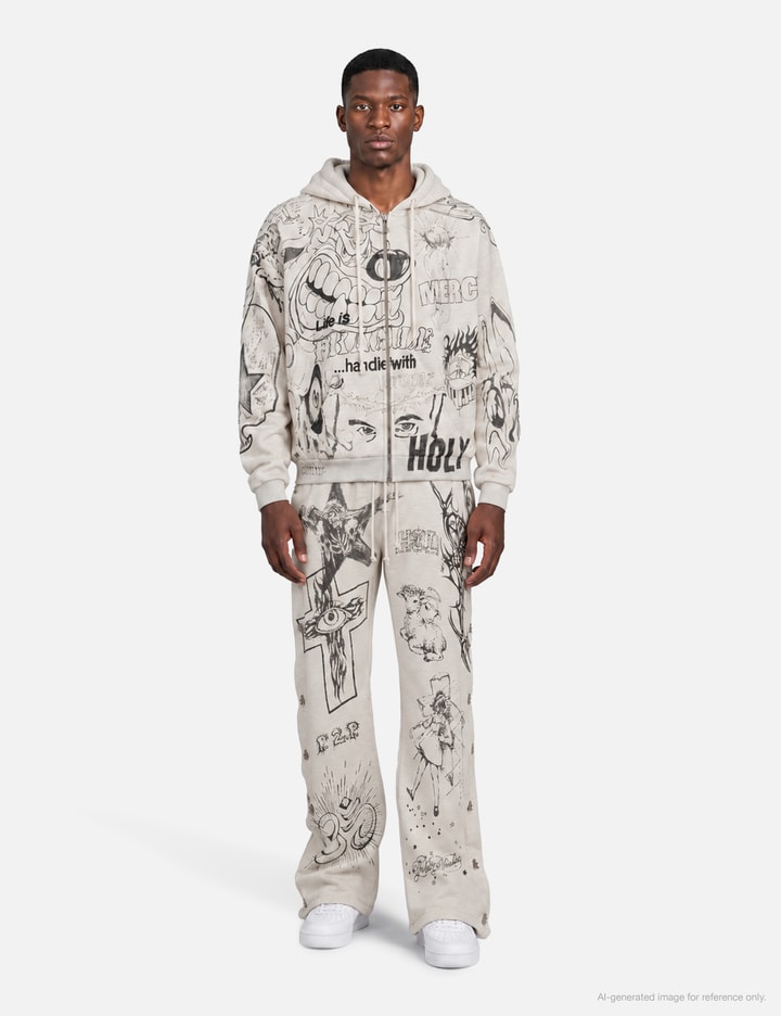 Hellstar Graffiti Zip-Up