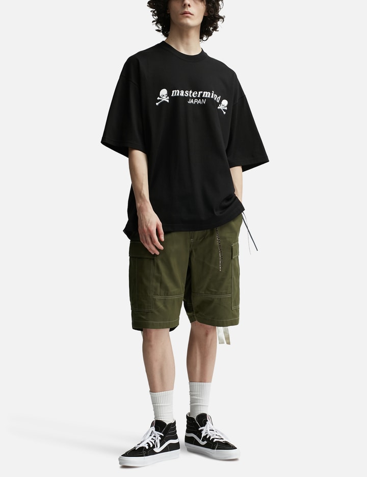 Shop Mastermind Japan Boxy 3d Skull T-shirt In Black