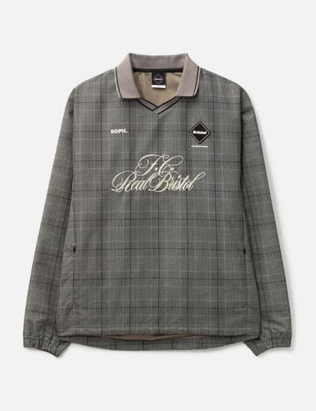 Plaid Practice Polo Collar Piste view 6