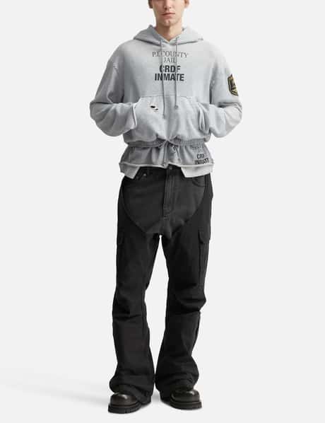 Biker Cargo Denim Pants view 14