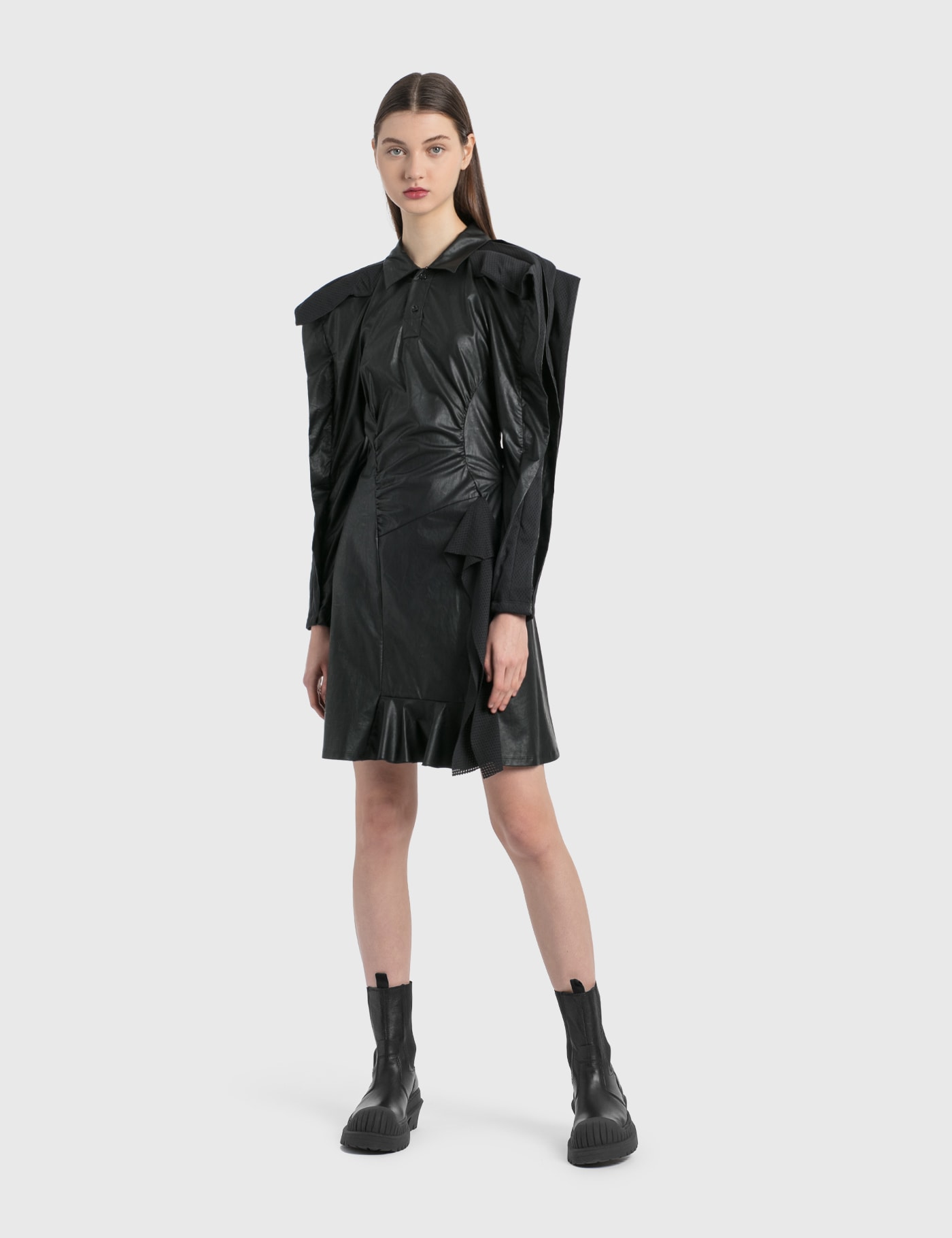 Vegan Leather Dress view 13