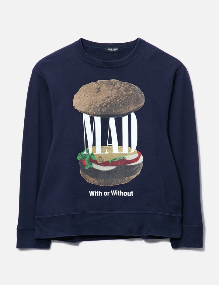 Undercover Burger Sweater In Blue