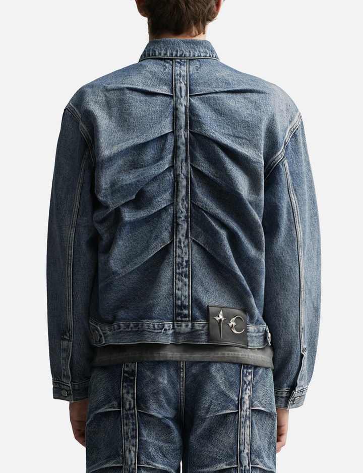 Trucker Jacket with Gathered Back Placeholder Image