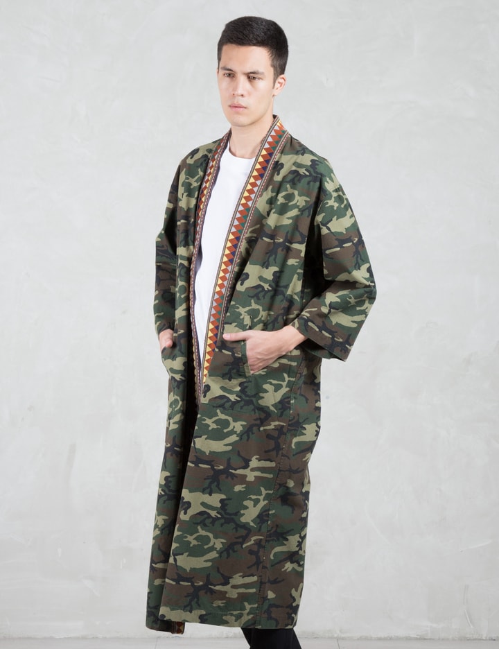 Woodland Camo Kimono Gown Placeholder Image