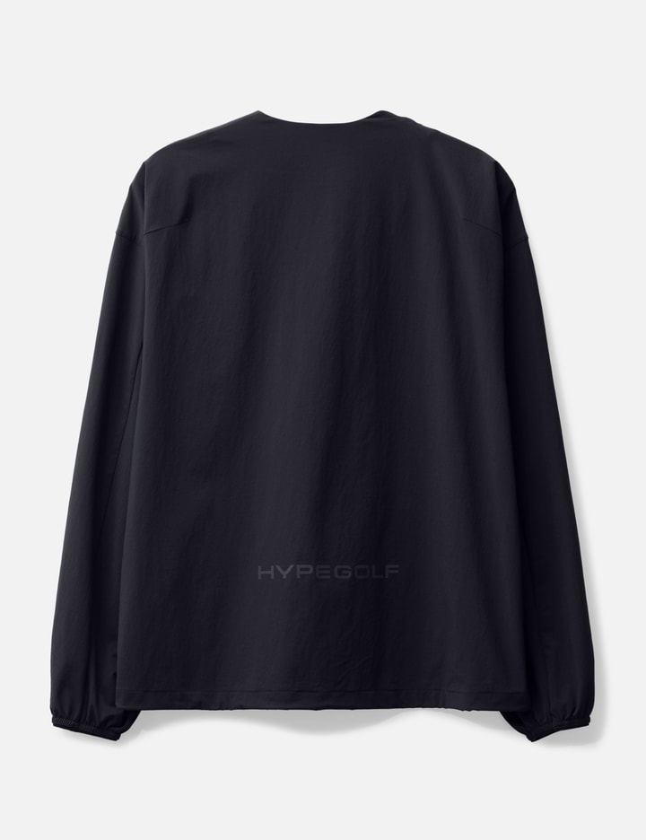 Hypegolf X Post Archive Faction (paf) Woven Track Top In Black