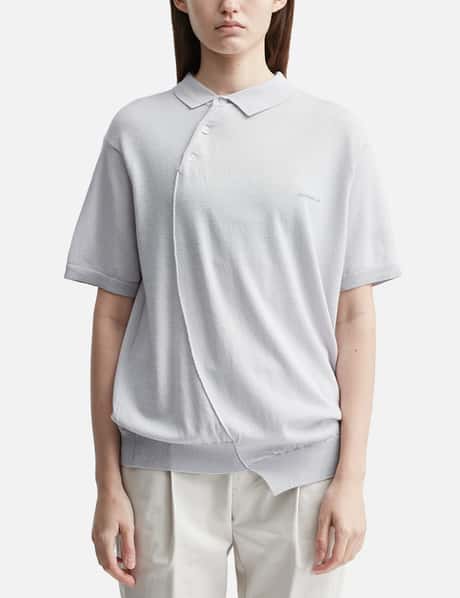 X POST ARCHIVE FACTION (PAF) Knit S/S Polo view 15