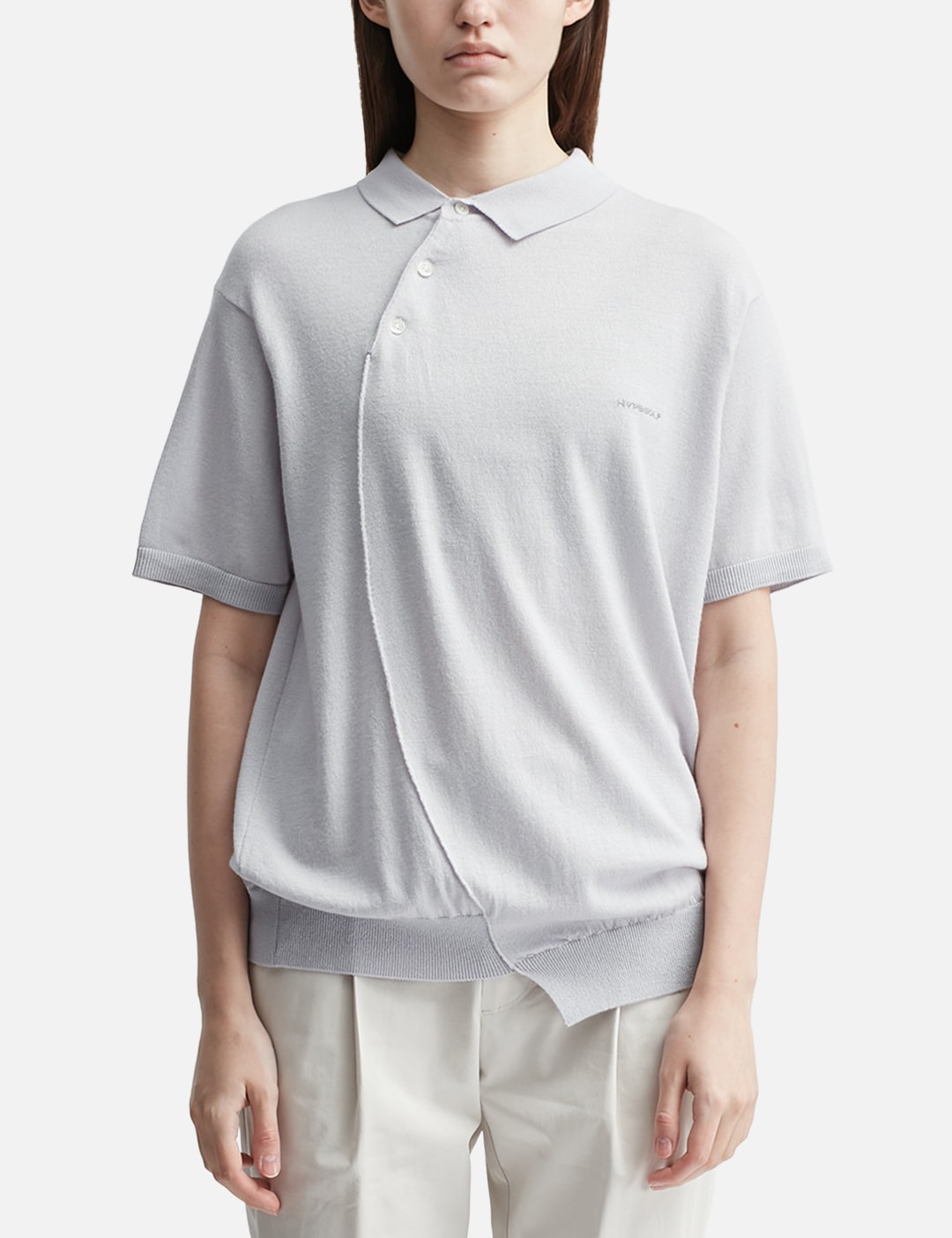 X POST ARCHIVE FACTION (PAF) Knit S/S Polo view 16