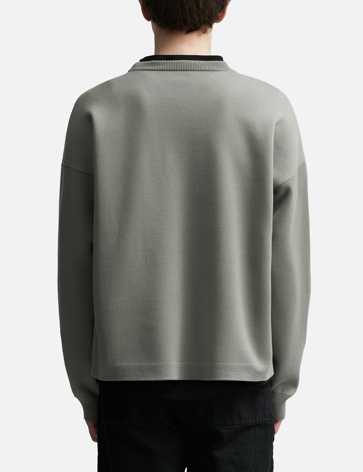 Shop Loewe Anagram Sweater In Grey