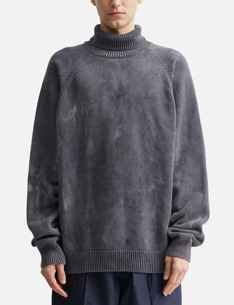 Boxer High Neck Knitted Sweater view 11