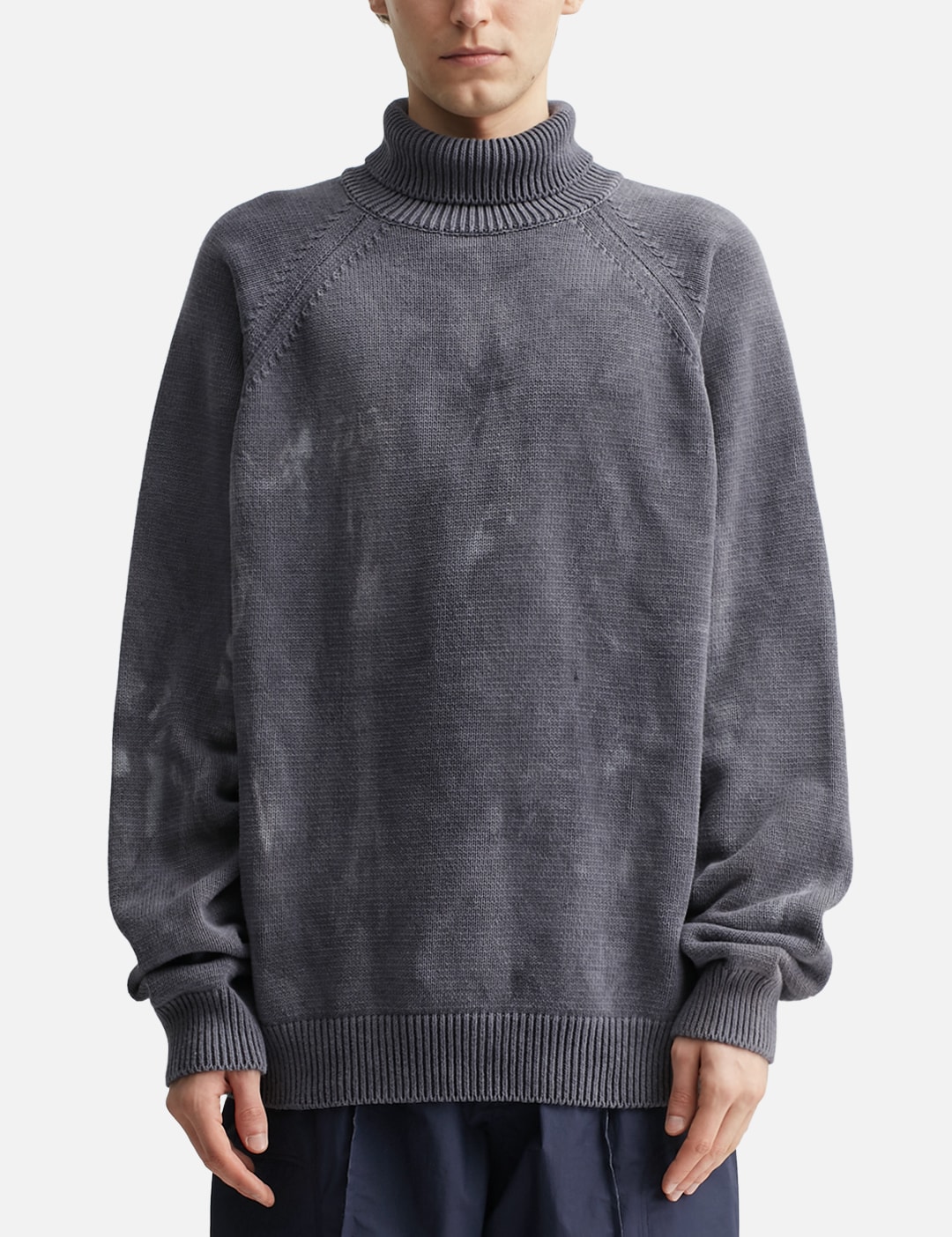 Boxer High Neck Knitted Sweater view 12