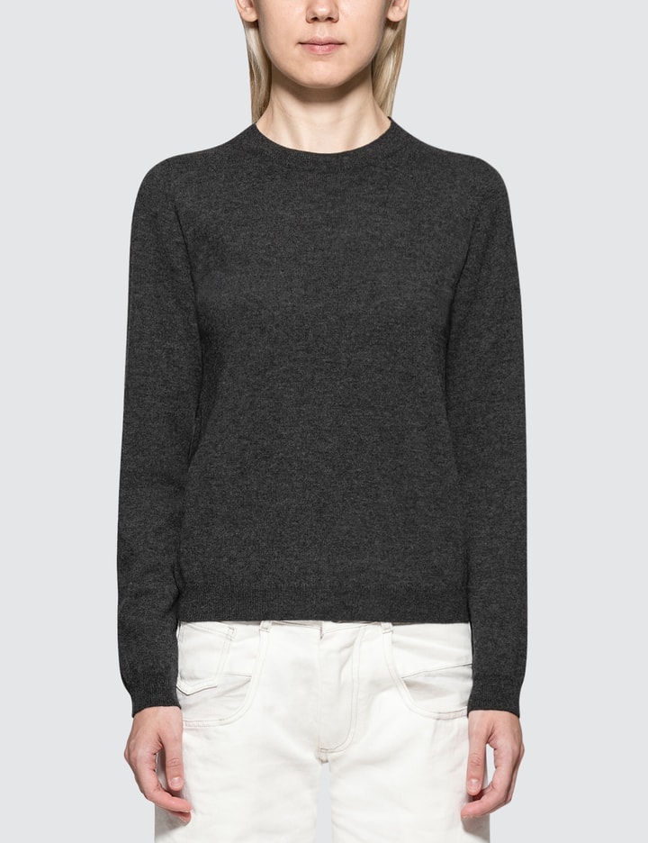 Ribbed Sweater with patch detail Placeholder Image