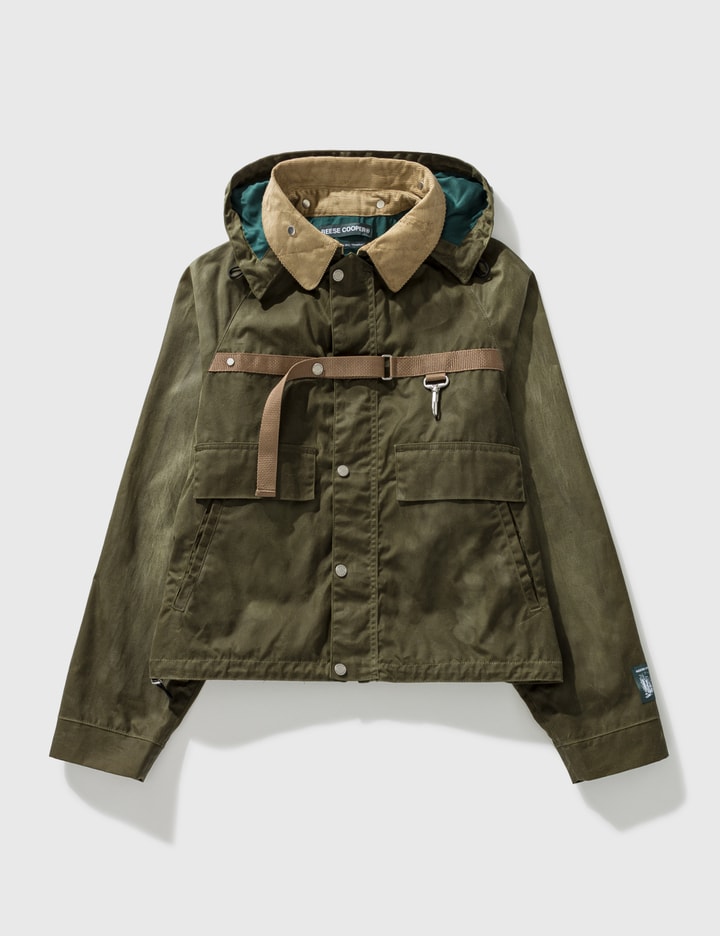 Cropped Waxed Cotton Hunting Jacket Placeholder Image