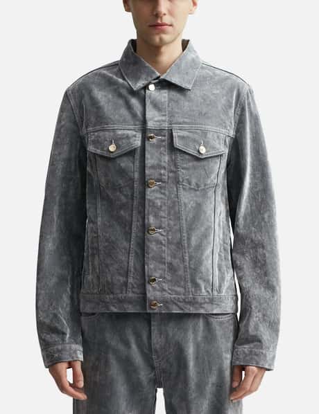 Peach Denim Jacket view 10