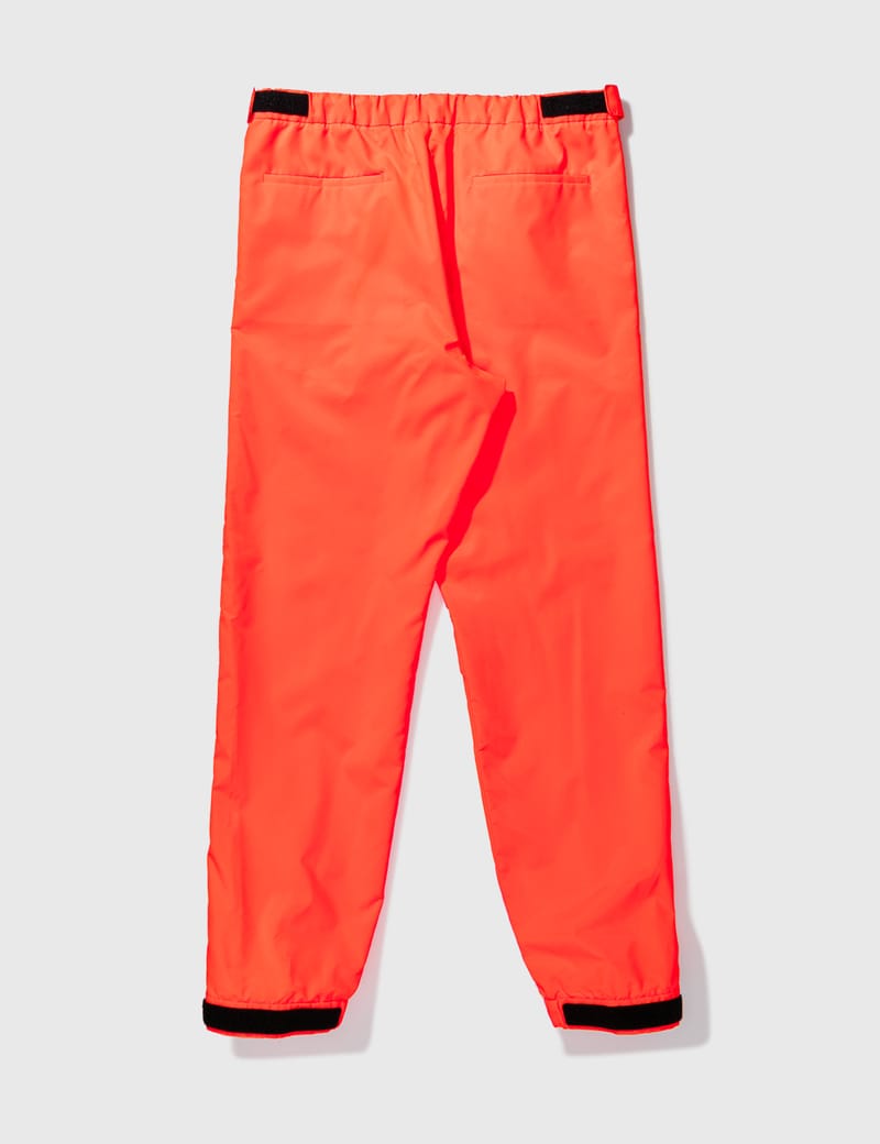 prada orange pants