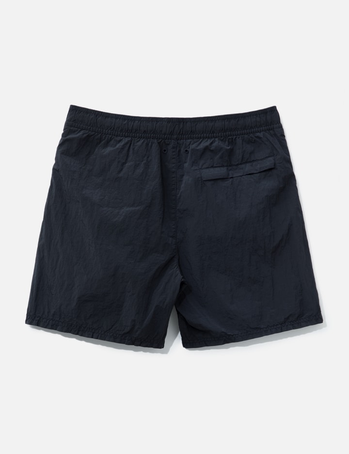 Stone Island Elastic Waist Swimming Shorts In Blue