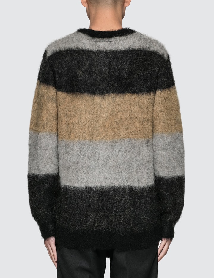 Mohair Striped Jacquard Sweater Placeholder Image