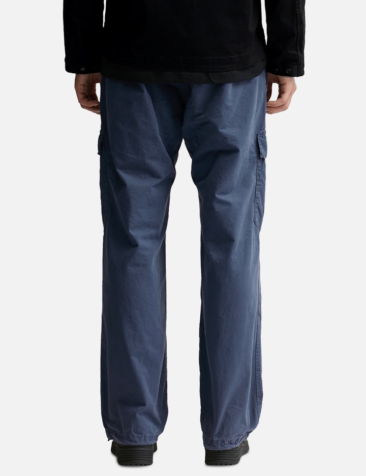 Shop Stone Island 'old' Treatment Cargo Pants In Blue