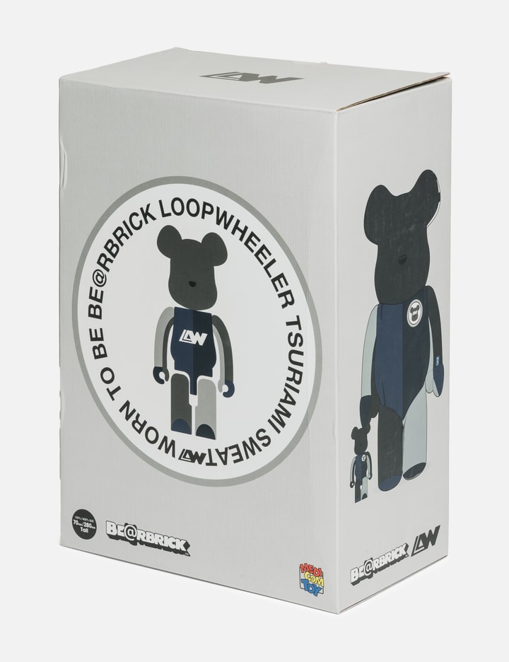 Loopwheeler Tsuriami Sweat 400% + 100% Be@rbrick Set Placeholder Image