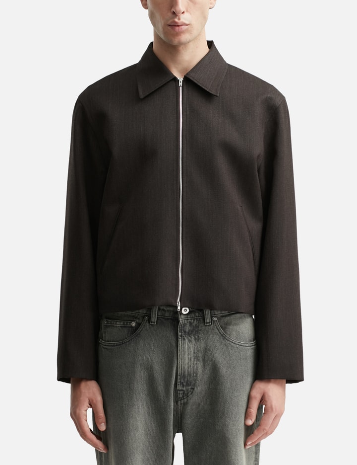 Our Legacy Long-sleeved Casual Jacket In Black