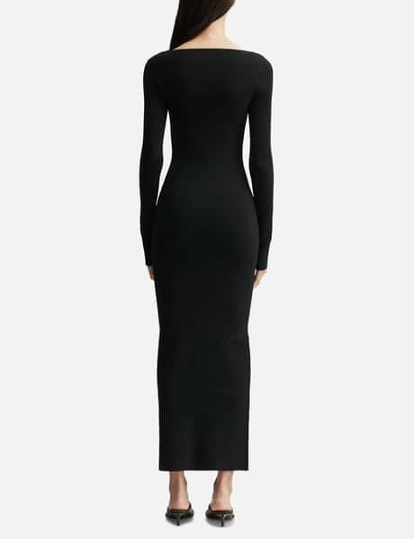 Boat Neck Midi Dress view 9