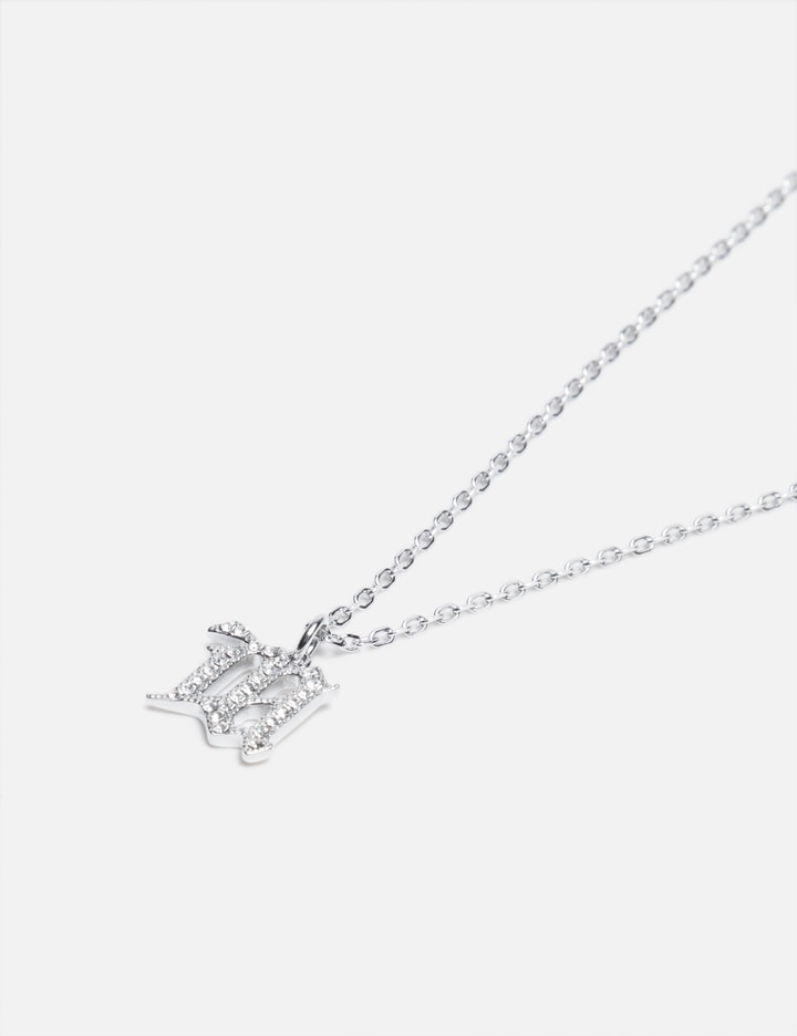 SMALL CRYSTAL M CHAIN SILVER Placeholder Image