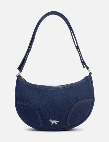Maison Kitsuné Boogie Moon Bag Denim