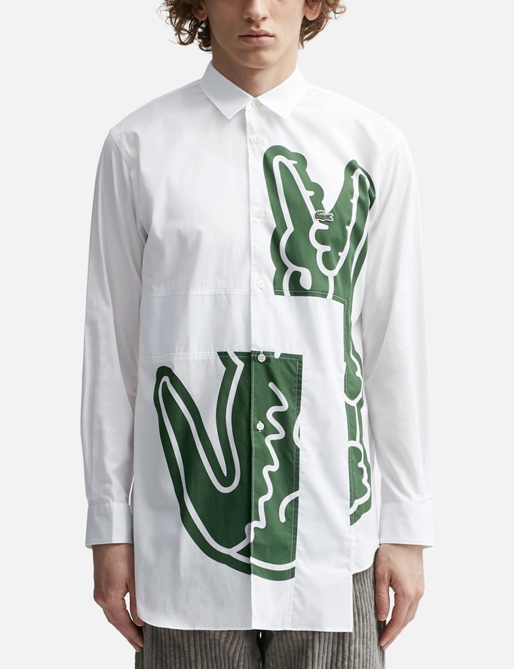 Comme Des Garcons Shirt X Lacoste Woven Shirt Placeholder Image