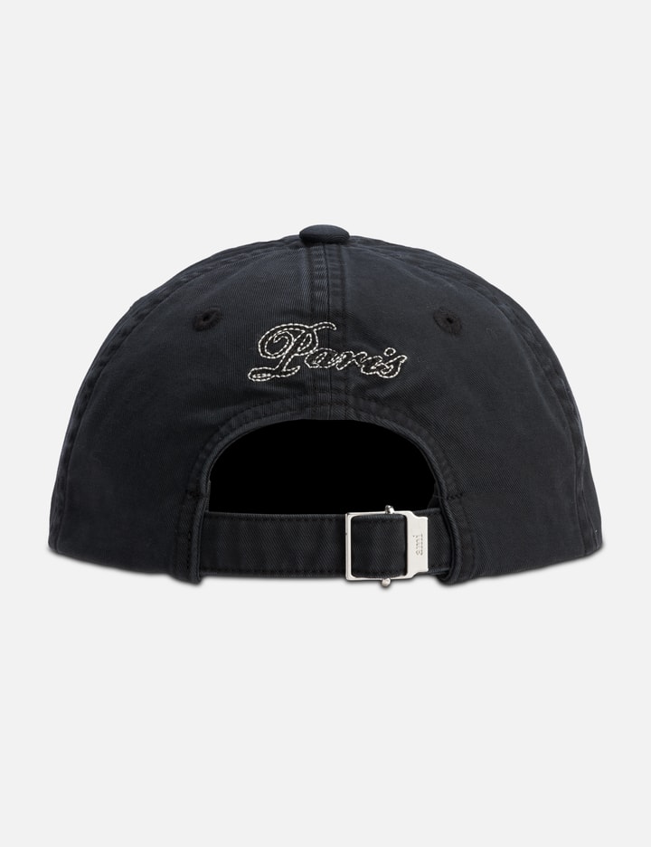 Ami Cotton Cap With Ami Paris Embroidery