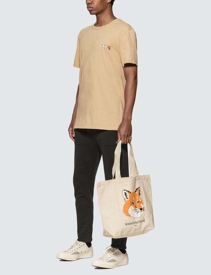 Double Fox Head Patch T-shirt Placeholder Image