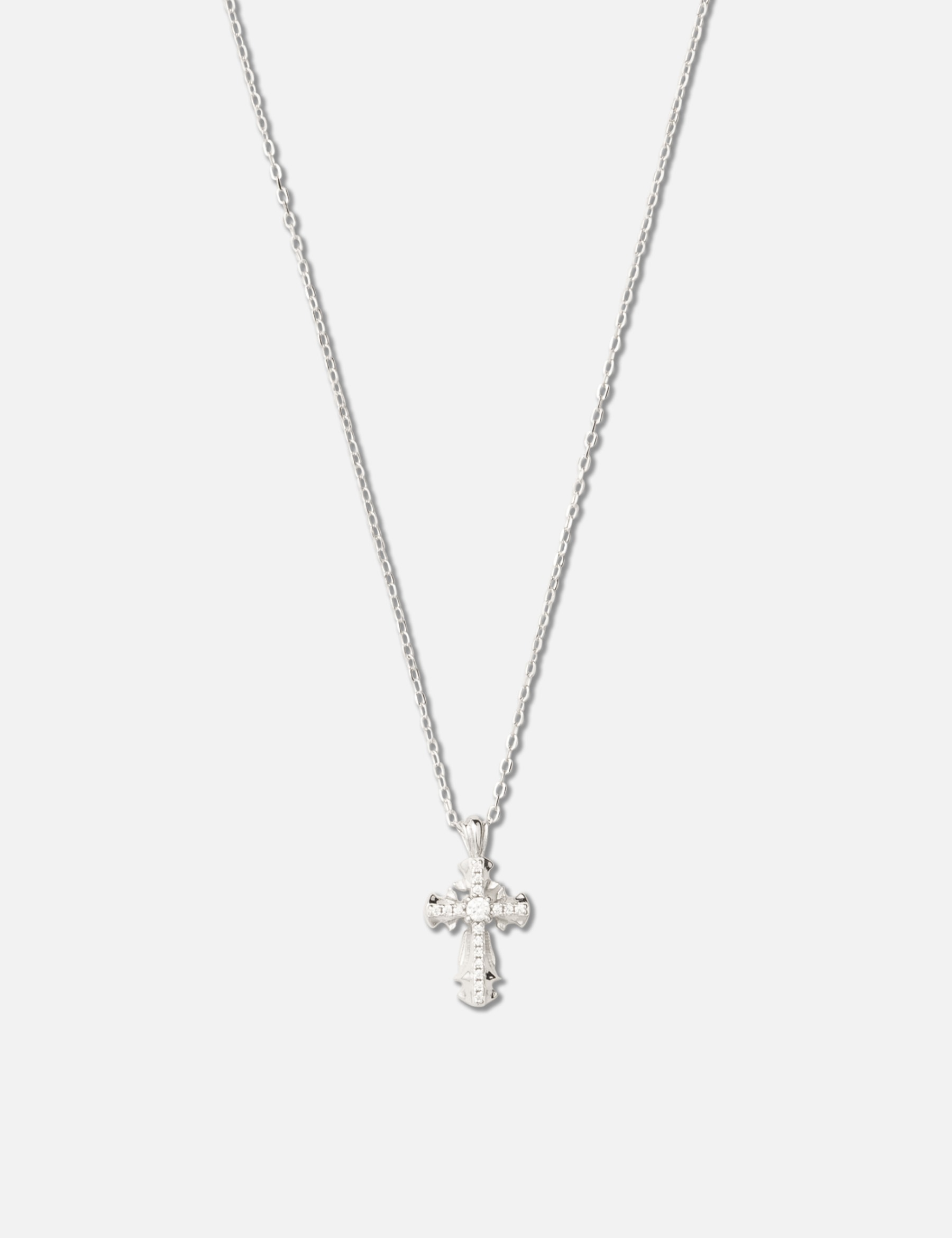 CRUCIS Mini Cross Pendant Necklace view 13