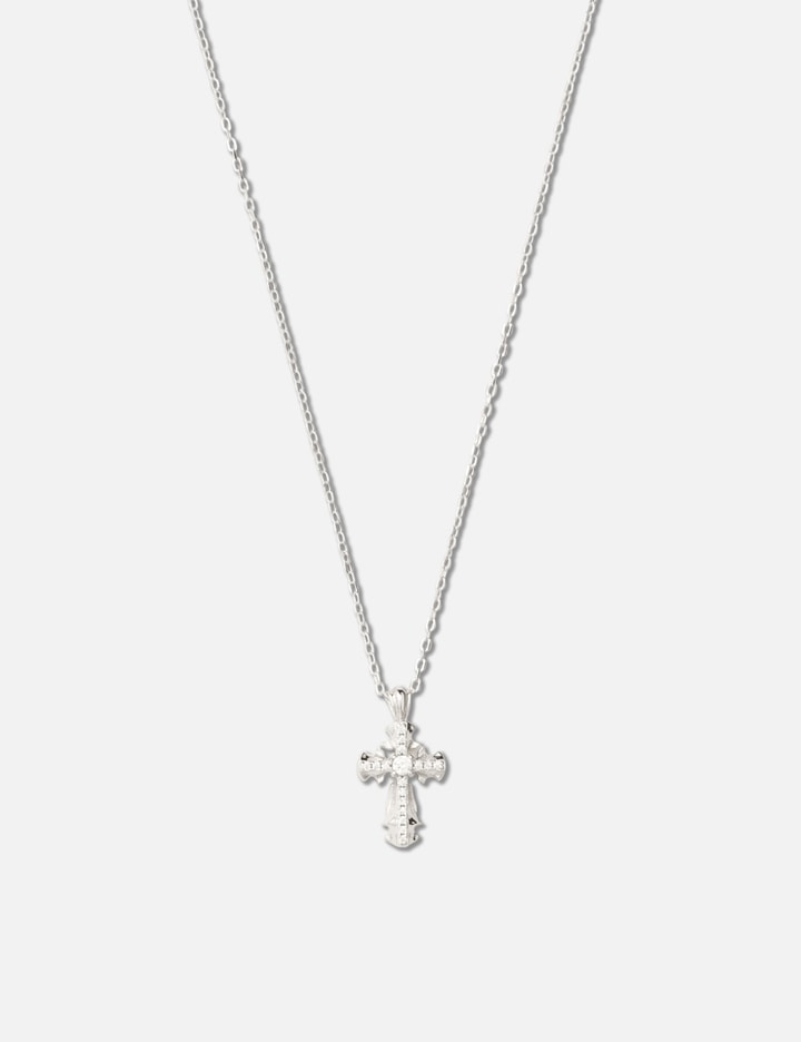 CRUCIS Mini Cross Pendant Necklace