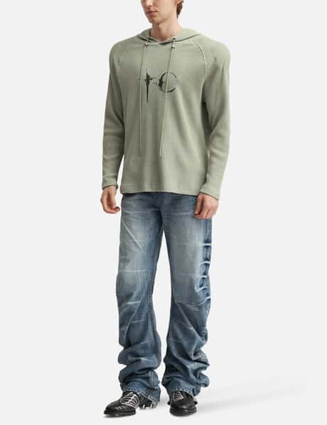 Bulk Shoulder Waffle Hoodie view 14