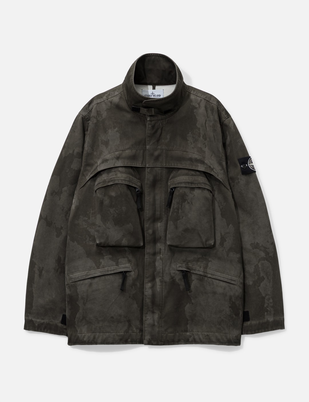 ストーンアイランド - Nylon Metal Flock Hooded Jacket | HBX 