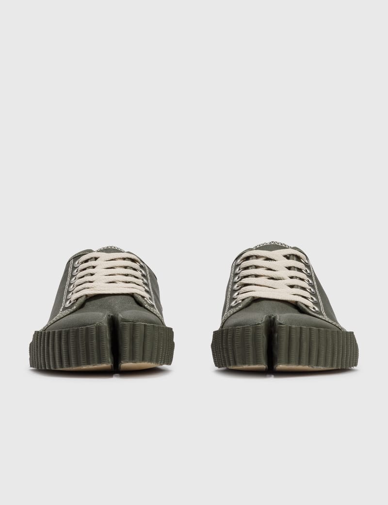 margiela canvas tabi