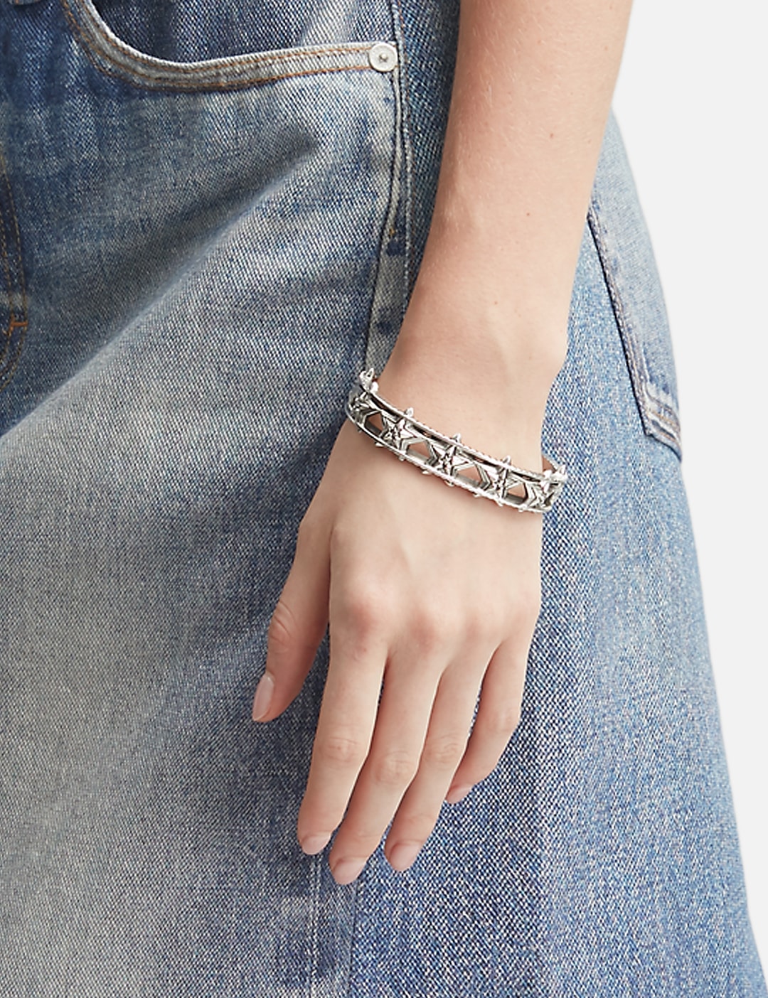 Barbed Star In Star Cuff view 9