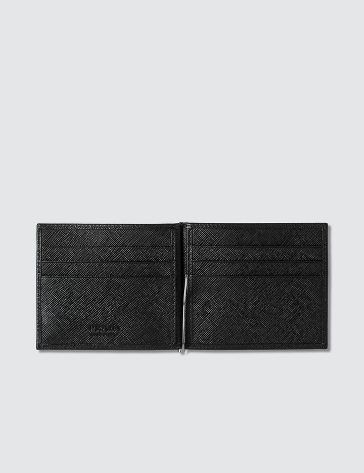 Saffiano Leather Wallet With Money Clip Placeholder Image