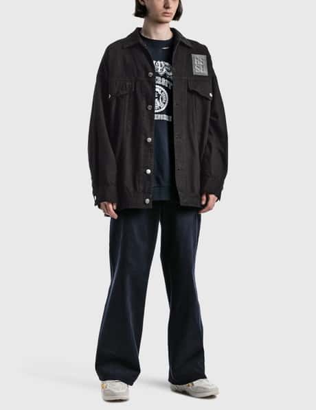 Raf Simons - Oversized Solemn-X Denim Jacket | HBX - Globally  