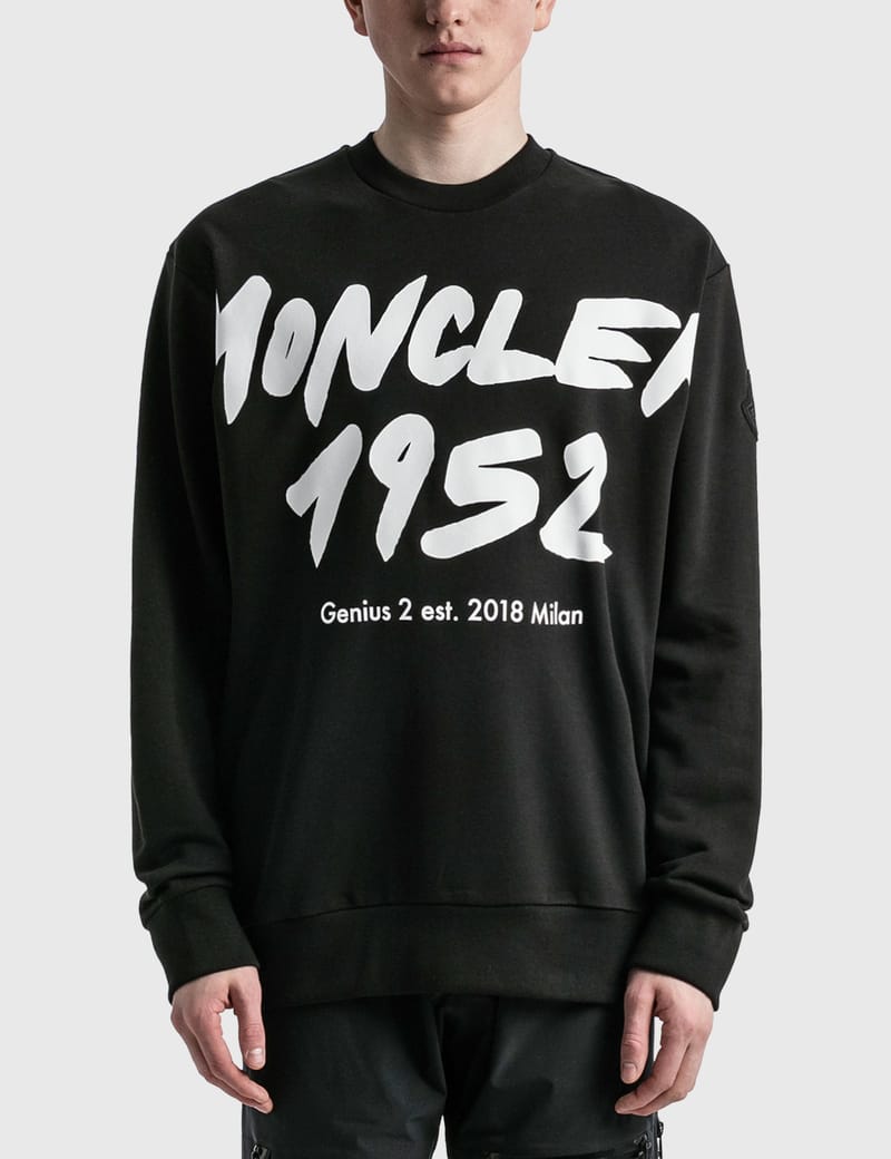 2 Moncler 1952 Logo Sweatshirt 