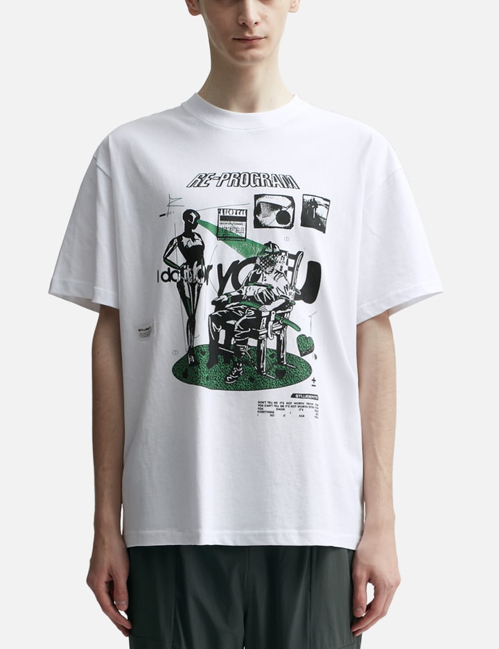 Shop Students Golf Reprogram T-shirt In White